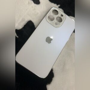 Tik Tok White IPhone 14 Pro Max Phone Case